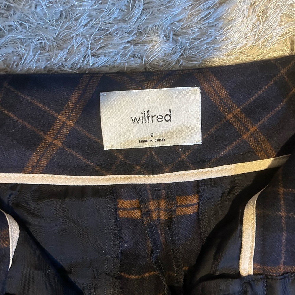 Aritzia Wilfred tie front pants